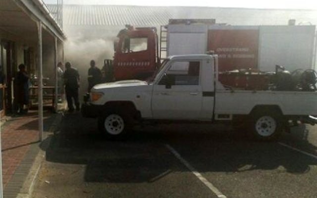 Gansbaai Brand laat skrik_1